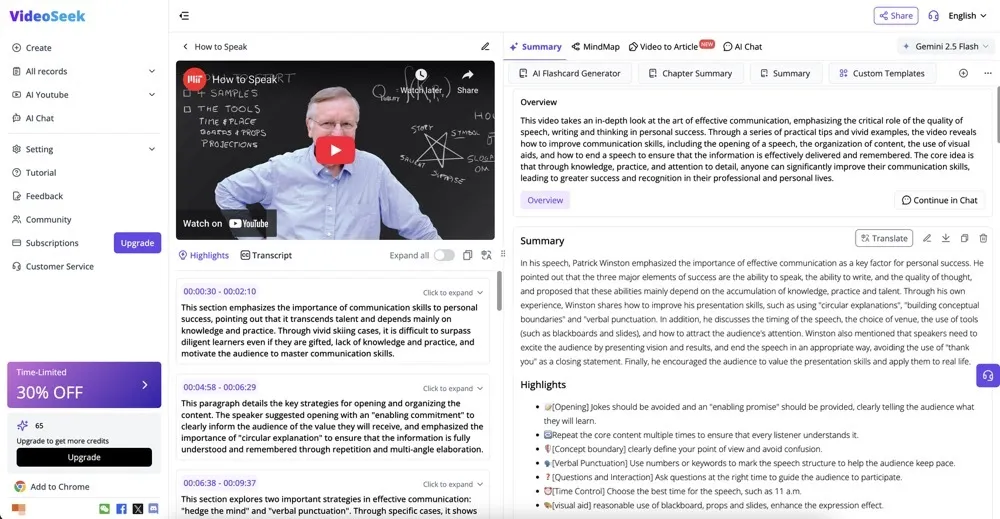 AI Lecture Video Summarizer – Automatically Take Notes from Educational Videos